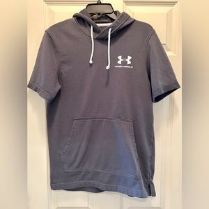 Under Armour Men’s Rival Terry Short Sleeve Hoodie Small